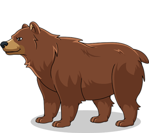 langlandia game to learn languages bear brown grizzly